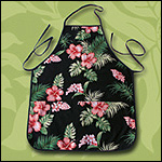 Hibiscus Apron